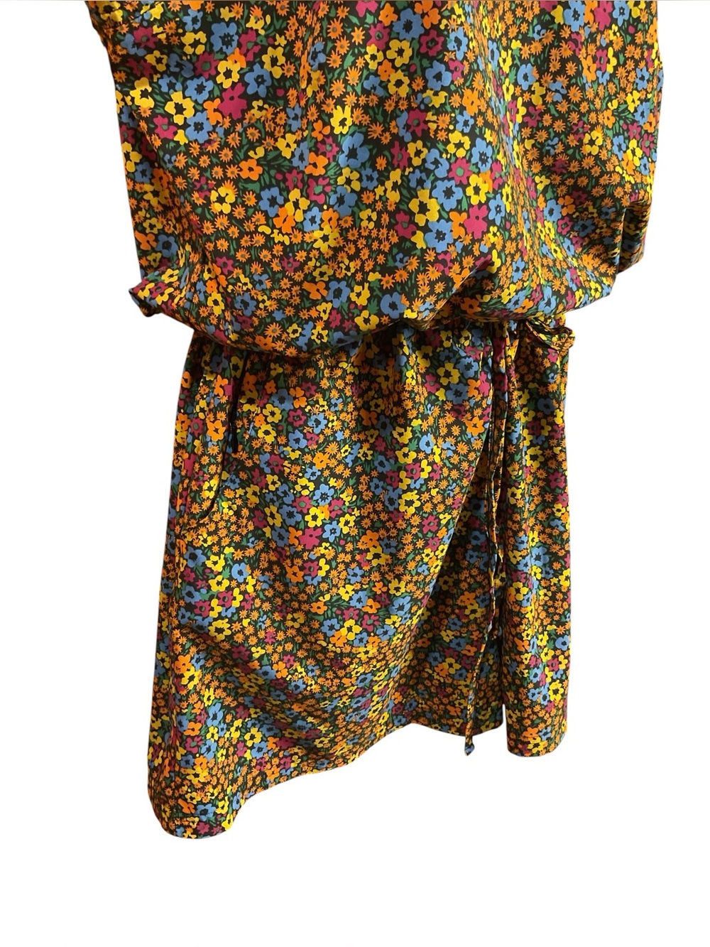 Toad&Co Sunkissed Liv Romper Floral Print UPF 50 Quick Dry Size L - Picture 3 of 9